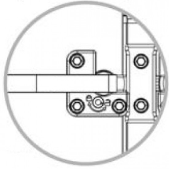 New handle for VENTUS air-handling unit - Right