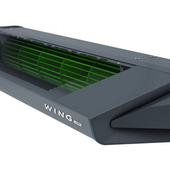 Luftschleier WING C100 AC (kalt) DARK (RAL7016)