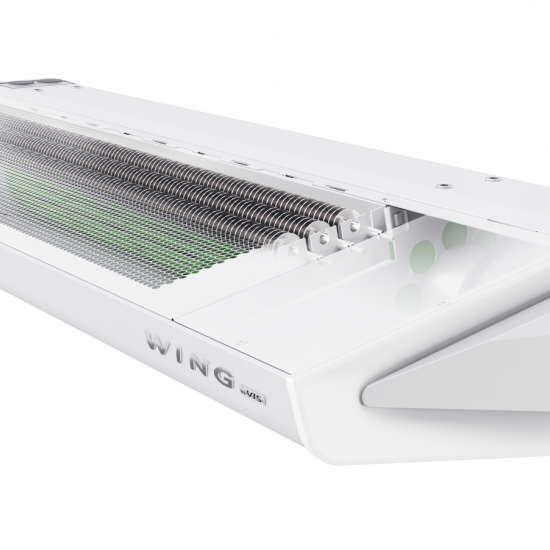 Luftschleier WING E150 AC Elektro Wärmetauscher